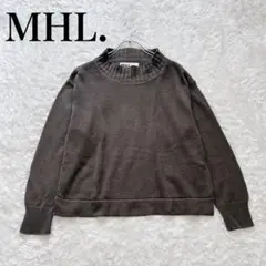 MHL. ニット　長袖　プルオーバー　リネン　コットン　サイズⅡ