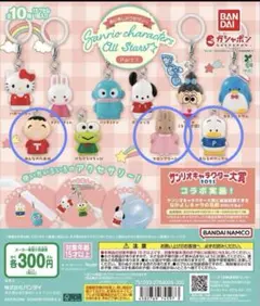 めじるしアクセサリー サンリオキャラクターズオールスターズ Part.1 ３種