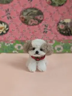 モールアート　ぬいぐるみ　シーズー　ミニチュア　くったりシーズー　モールベア