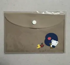 ♡新品未使用♡《ファミリア》クリアケース　ブラウン