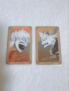 ヒロアカ 原画展 爆豪勝己 クリアカード