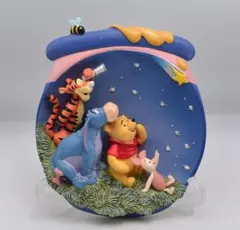 友情は星より輝いて　3D立体プレート　No.1　壁掛け　プー　ディズニー