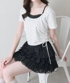 レイヤード風ドロストTシャツのサムネイル