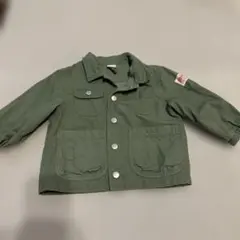 petit main ミッキー刺繍アウター Sサイズ