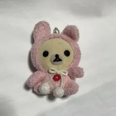 リラックマ ハートのニット ぶらさげぬいぐるみ - メルカリ