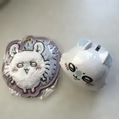 ちいかわモモンガ2点セット 貯金箱とキーホルダー