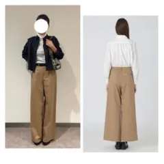 新品 ブルーレーベル クレストブリッジ BURBERRY ワイドパンツ ボトム