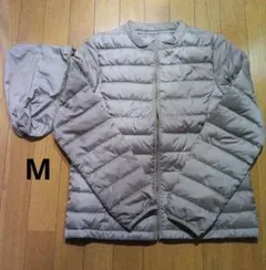 Sale!!!! ダウンジャケット 収納袋付き　Мサイズ　ベージュ