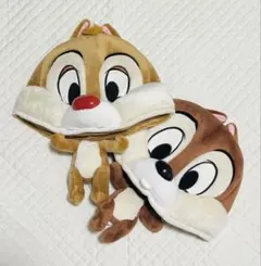 東京ディズニーリゾート　チップとデール ファンキャップ2個セット