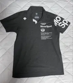 DESCENTE MoveSport ポロシャツ M グレー