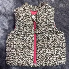 babyGAP ダウンベスト 70㎝ レオパード