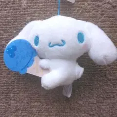 サンリオシナモンむぎゅとアイスクリーム ぬいぐるみ ストラップ