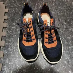 COACH スニーカー ネイビー オレンジのサムネイル
