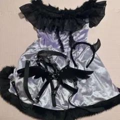 小悪魔コスプレセット デビル クリアストーンのサムネイル