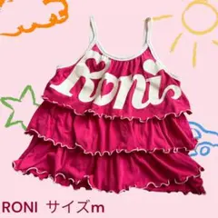 【RONI】Mフリル キャミソール ピンク 平成ギャル Y2Kのサムネイル