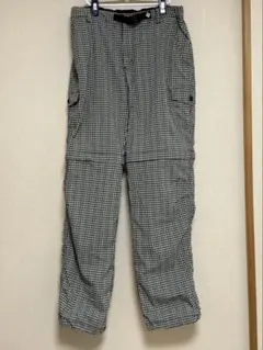 【極美品】コロンビア 2WAY トレッキングパンツ L ギンガムチェック 登山