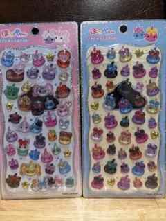【国内正規品】プチドロップステッカー　ほっぺちゃん　2枚セット