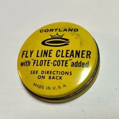 ビンテージ　CORTLAND フライラインクリーナー FLOTE-COTE経年品のサムネイル