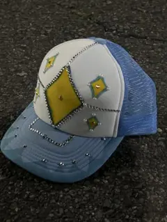 y2k archive starメッシュキャップ 平成 swag リメのサムネイル