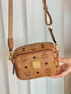 MCM Aren ミニ斜めがけバッグ ブラウン 美品 即購入 OK