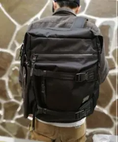 AS2OV CORDURA DOBBY 305D バックパック 黒のサムネイル