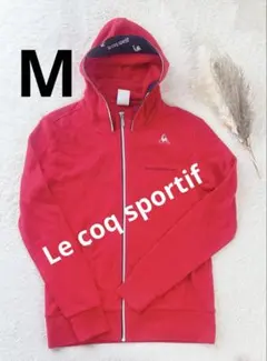 Le coq sportifルコックスポルティフ赤 フード付き ジャケット