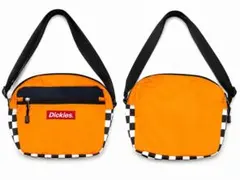 Dickies ショルダーバッグ オレンジ チェッカーのサムネイル