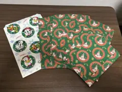 東京ディズニーランド クリスマス　シンデレラ城　紙製ショッパー2種10枚