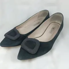 DIANA ダイアナ スエード パンプス 24.0cm