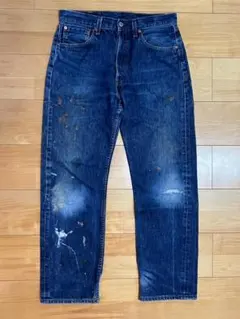 希少 90's USA製 Levis 501 W32 赤文字 先染め BLACK 希少 90's USA製 Levis 501 W32 赤文字 先染め BLACK - メルカリ