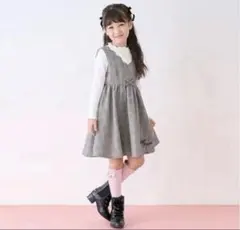 チェック柄ワンピース　新品未使用紙タグ付き