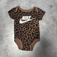 NIKE ベビー ロンパース レオパード柄 ヒョウ柄 0-6M