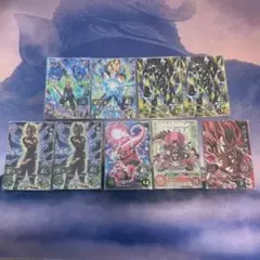 スーパードラゴンボールヒーローズ CP18枚まとめ売り　孫悟空　ベジットなど