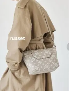 ラシットフラップポケットショルダーバッグ