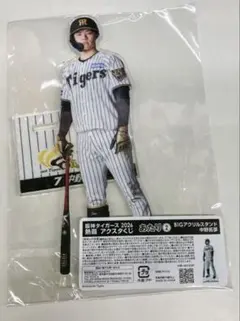 阪神タイガース 佐藤輝明 BIGアクリルスタンド - メルカリ