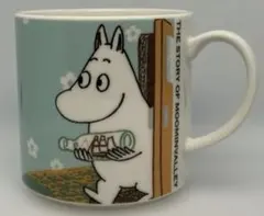 ムーミン マグカップ 水色 陶器