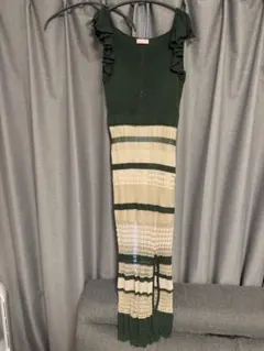 RESEXXY ノースリーブロングニットワンピース Fサイズ