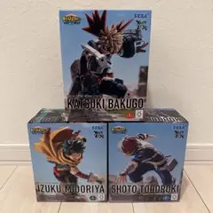 【ヒロアカ】XrossLink-「緑谷出久」・「爆豪勝己」・「轟焦凍」セット