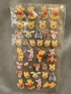 くまのプーさん ボンボンドロップシール
