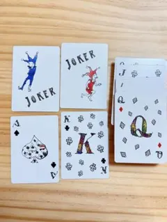 2人乗りジョーカー 手品 トランプ マジック ギミック バイシクル