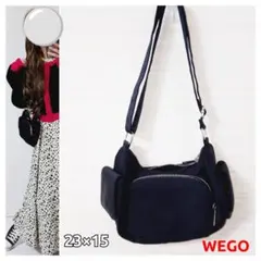 WEGO 　ポケット　ショルダーバック