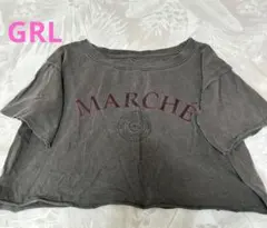 GRL MARCHE ロゴ ショート丈 Tシャツのサムネイル