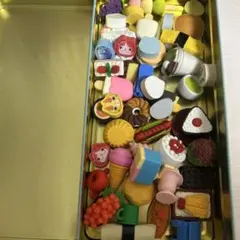 食べ物モチーフ消しゴムセット