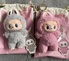 2色　ラブブ マカロン 未開封 Labubu EXICITING MACARON