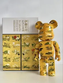 ベアブリック BE@RBRICK 伊藤若冲「百花図」 &MEDICOM TOY - メルカリ