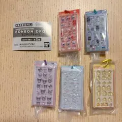 ボンボンドロップシールチャーム　サンリオ　コンプセット