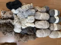 Alafosslopi ウール毛糸セット　沢山のおまけ付き
