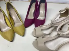 【値下げ！RANDA ランダ】ハイヒール サンダル パンプス 3足まとめ売り