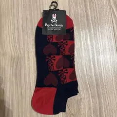 【新品未使用】Psycho Bunny ハートドクロソックス 25-27cm