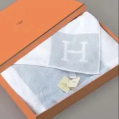 HERMES アヴァロン ベビー バスラップ おくるみ タオル ブランケット